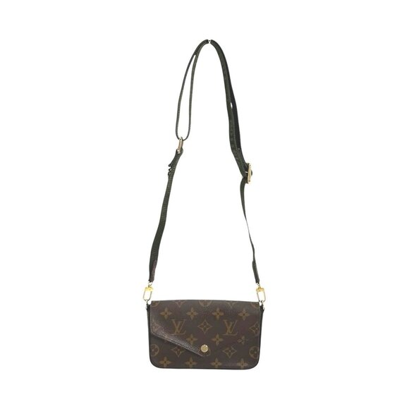 LOUIS VUITTON Brown Monogram Shoulder Bag - Picture 1 of 15